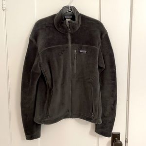 Patagonia R4 Polartec Fleece Jacket- Charcoal Gray